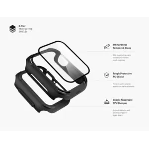 کاور و محافظ صفحه نمایش یونیک مدل Torres مناسب اپل واچ 40 میلی متری