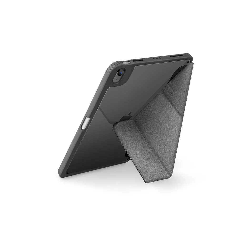 Moven-Grey-iPadMini-6-04-High-res- کاور یونیک مدل Moven ShockArmor مناسب آیپد مینی 6 2021