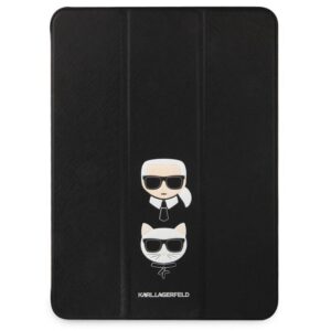 کاور کارل لاگرفلد سی جی مدل Folio PU Saffiano Karl & Choupette مناسب آیپد 11 اینچ