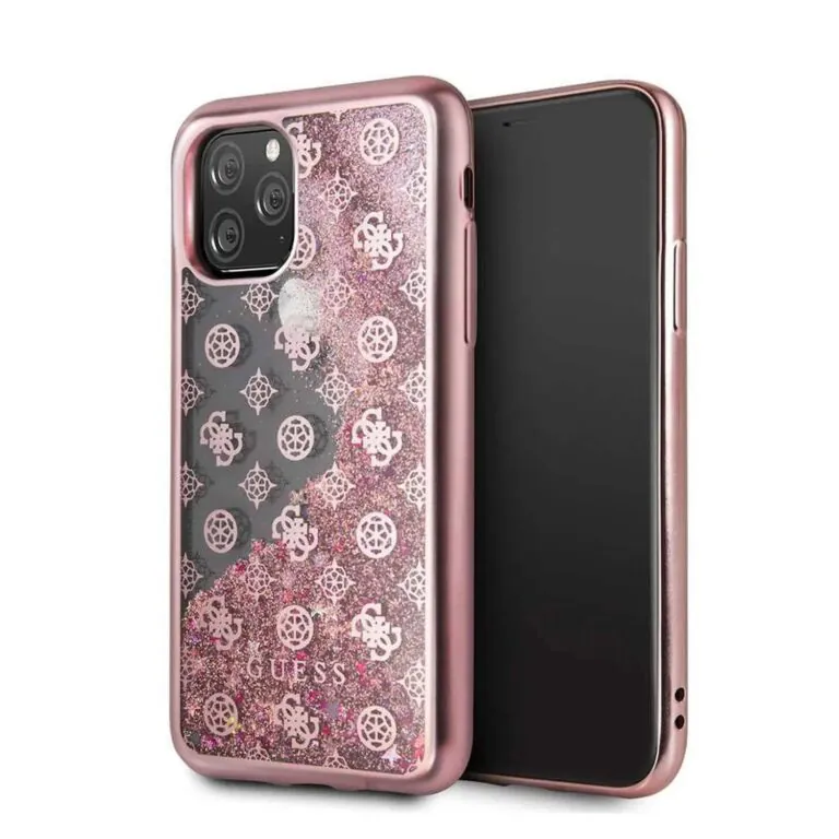 کاور CG Mobile مدل GUESS Peony Liquid Glitter مناسب گوشی iPhone 11ProMax