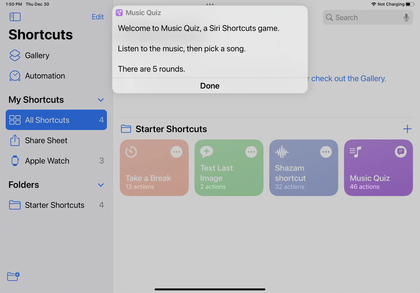 آموزش استفاده از اپلیکیشن شورتکات