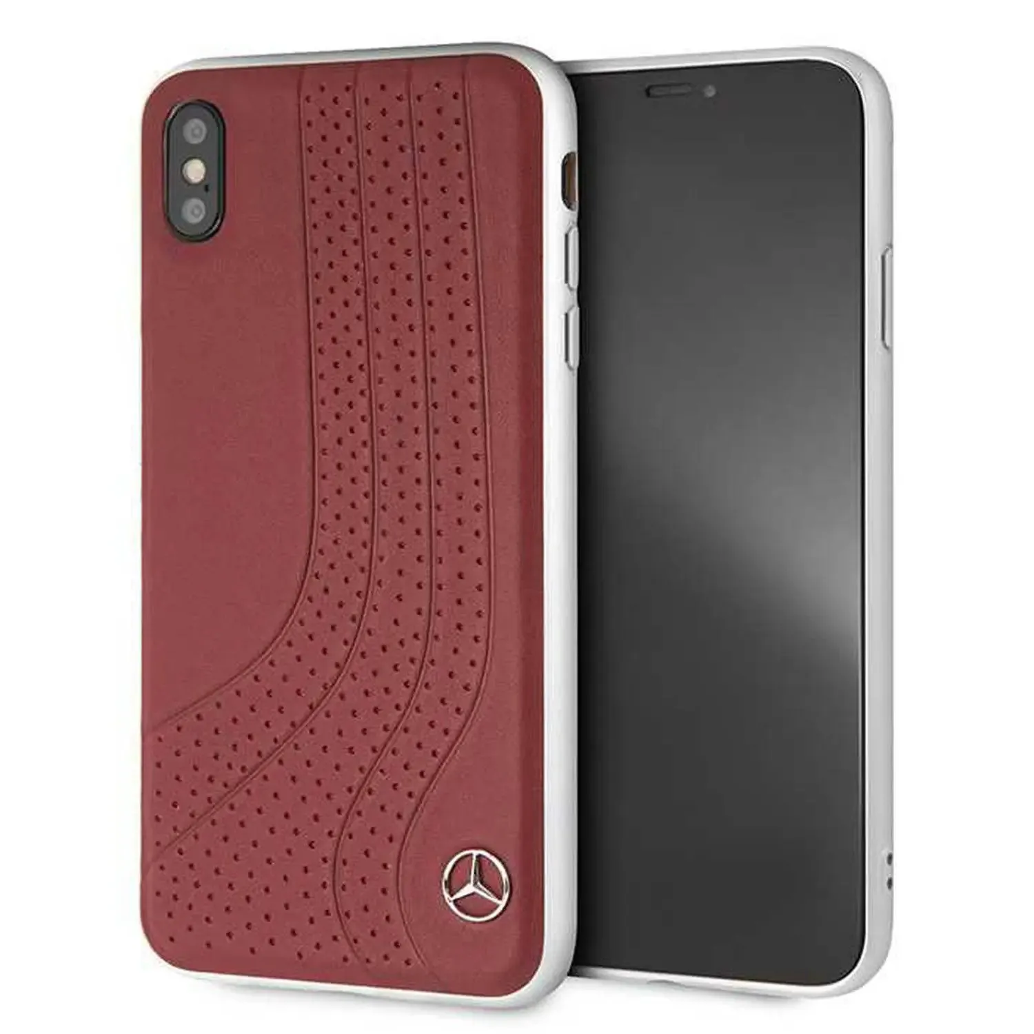 1 کاور چرمی CG Mobile مدل Mercedes-Benz Bow L مناسب گوشی iPhone XSMax