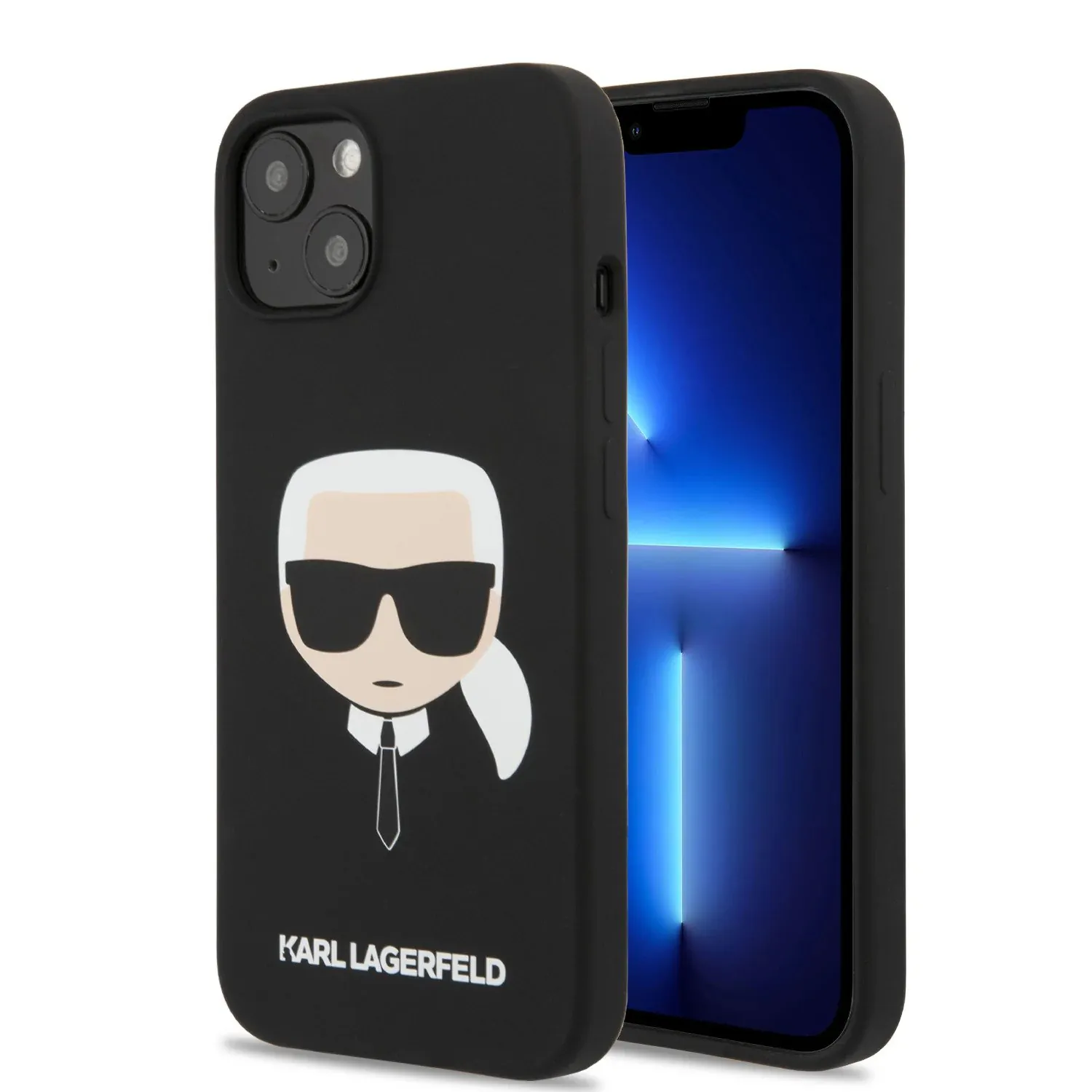1 کاور سیلیکونی CGMobile مدل Karl Lagerfeld مناسب گوشی آیفون iPhone 13