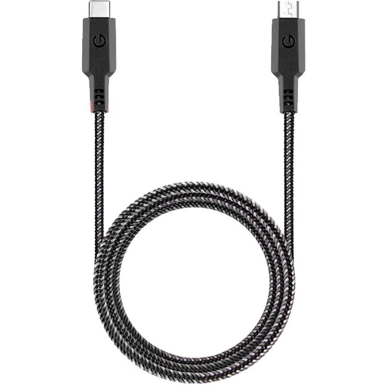 کابل تبدیل Micro-USB به USB-C انرجیا مدل Nylotough به طول 1.5 متر
