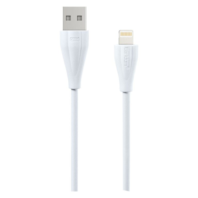 کابل تبدیل USB به لایتنینگ ارلدام به طول 30 سانتی متر