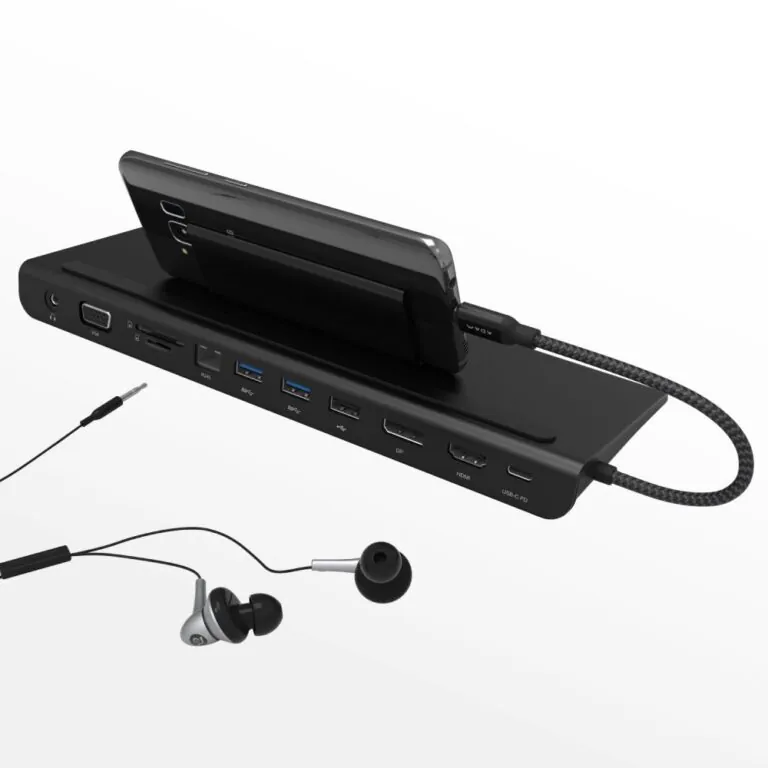 هاب 11 پورت USB-C آدام المنتس مدل Adam Elements CASA Hub Pro USB-C 11 in 1