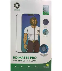 گلس GREEN مدل HD Matt Pro/Anti-Fingerprin مناسب iPhone13/13Pro