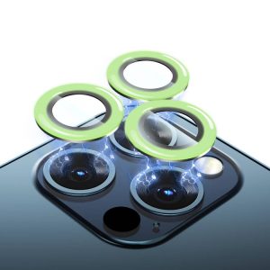 حلقه (درخشان) لنز دوربین GREEN مناسب iPhone 12 Pro Max