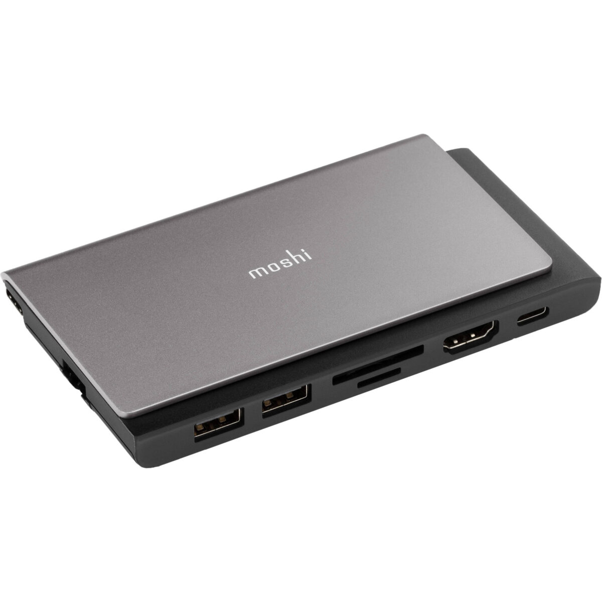 هاب 7 پورت USB-C موشی مدل Symbus Mini - خاکستری