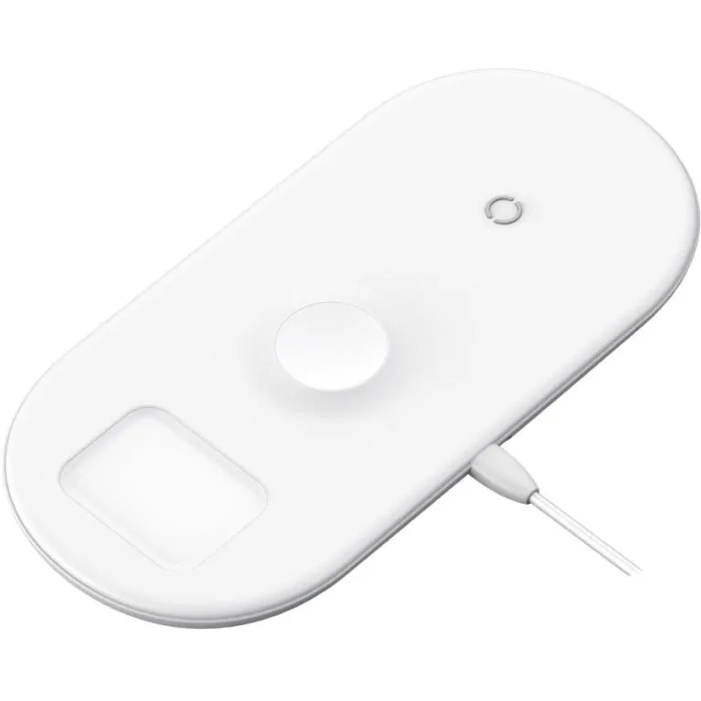 شارژر وایرلس بیسوس مدل Smart 3 in 1 توان 18 وات