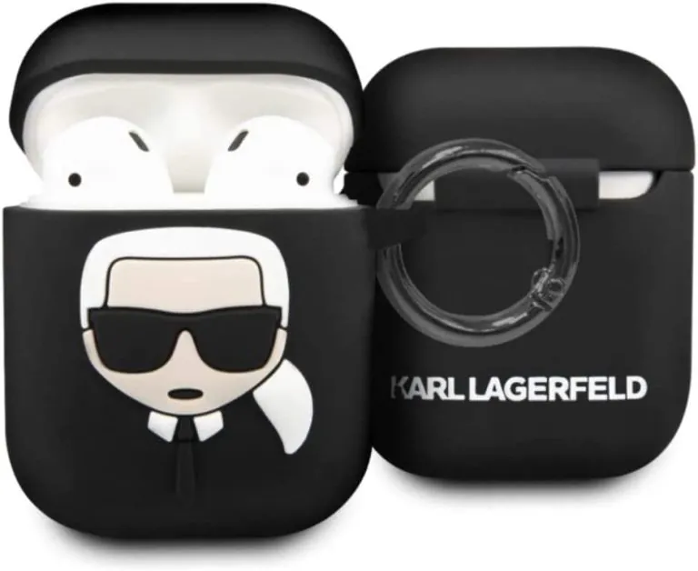 کاور سیلیکونی ایرپاد CGMobile مدل Karl Lagerfeld مناسب کیس Airpods1/2