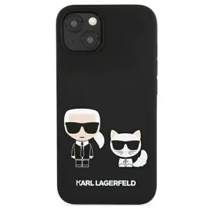 کاور سیلیکونی CGMobile مدل Karl Lagerfeld Karl & Choupette مناسب گوشی آیفون iPhone 13