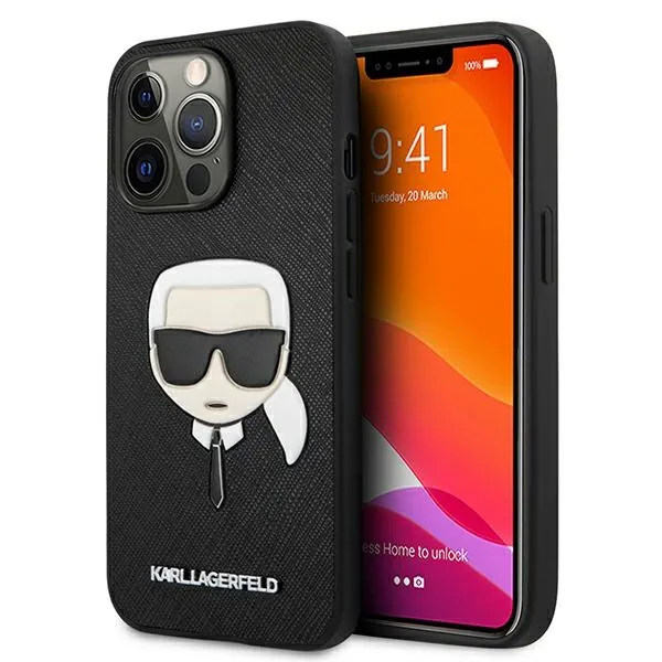 کاور چرمی CGMobile مدل Karl Lagerfeld مناسب گوشی آیفون iPhone 13Pro