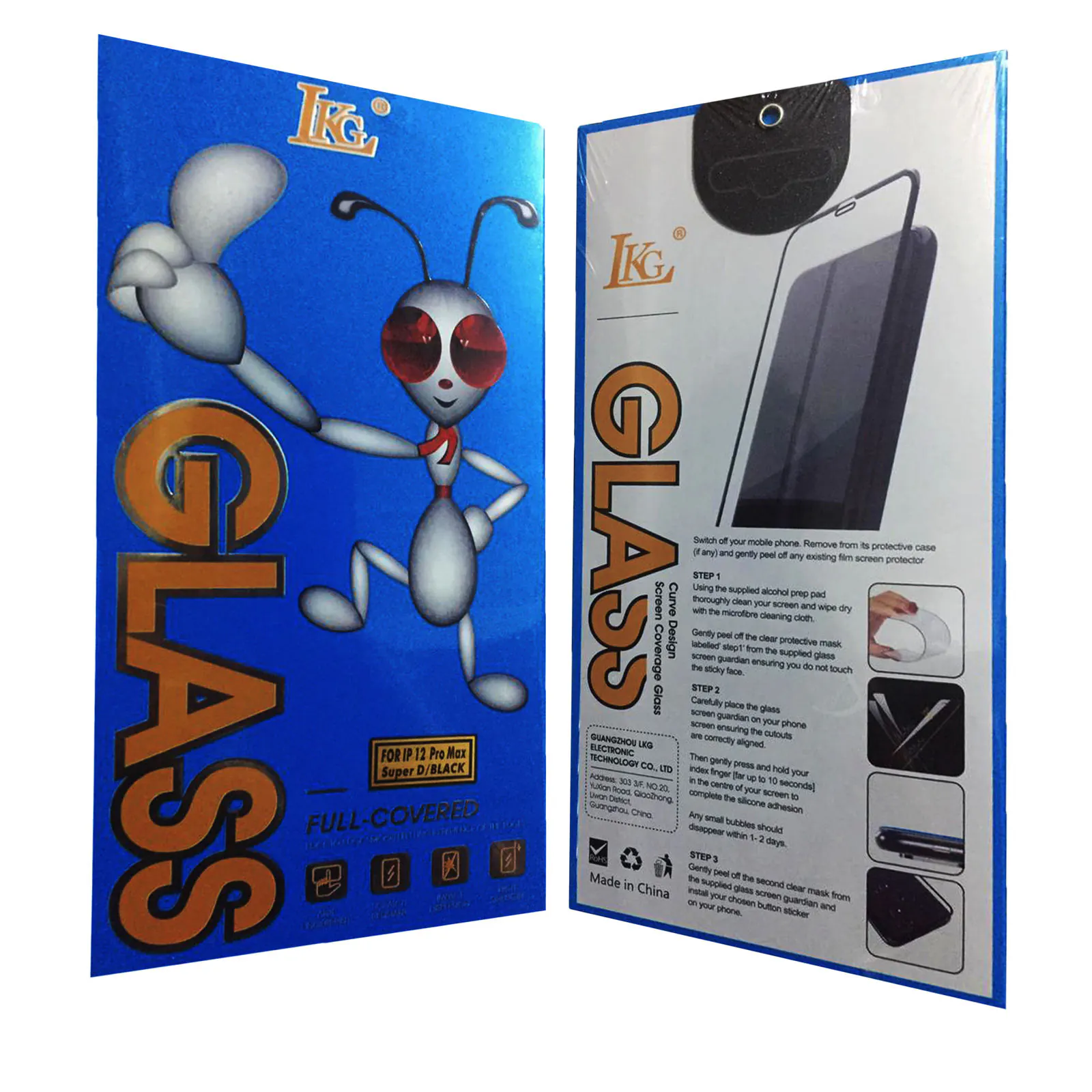 محافظ صفحه نمایش LKG مناسب گوشی آیفون iPhone12/12Pro محافظ صفحه نمایش LKG مناسب گوشی آیفون iPhone12/12Pro