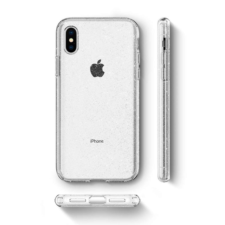 کاور اسپیگن مدل Liquid Crystal Glitter مناسب گوشی آیفون iPhoneXsMax
