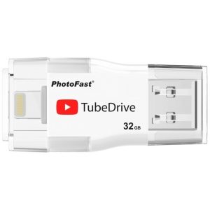 فلش مموری USB 3.0 فتوفست مدل TubeDrive ظرفیت 32 گیگابایت