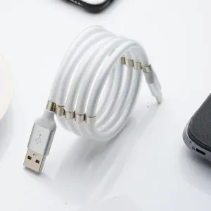 کابل USB Type-C شارژر داده جذب مغناطیسی Supercalla به طول 1.8 متر