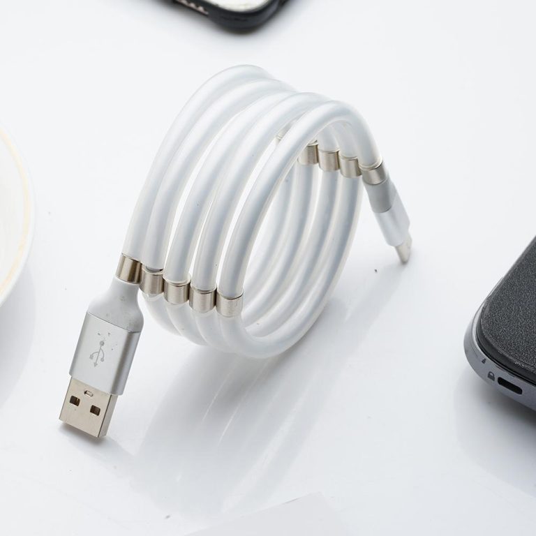 کابل USB Type-C شارژر داده جذب مغناطیسی Supercalla به طول 1.8 متر