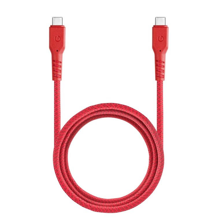 کابل تبدیل USB-C به USB-C انرجیا مدل Fibratough به طول 1.5 متر