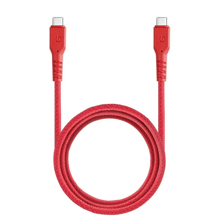 کابل تبدیل USB-C به USB-C انرجیا مدل Fibratough به طول 1.5 متر