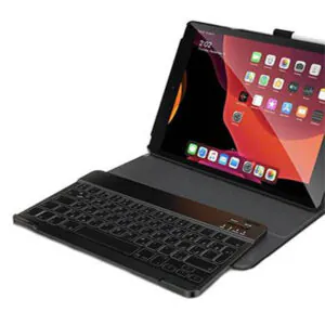 کاور چرمی کیبورد وایرلس دار گرین مدل Permium مناسب آیپد پرو 12.9 اینچ 2021