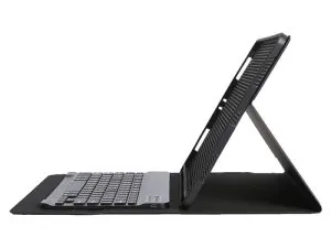 کاور چرمی و کیبورد وایرلس گرین مدل Permium مناسب آیپد 10.9 اینچ iPad 10.9 2021