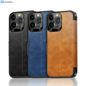 کاور و کیف چرمی گرین مدل Wallet Folio Case مناسب گوشی آیفون iPhone13ProMax