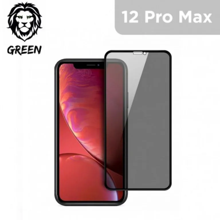 محافظ صفحه نمایش پرایوسی گرین مدل 3D Silicone مناسب گوشی آیفون iPhone12ProMax
