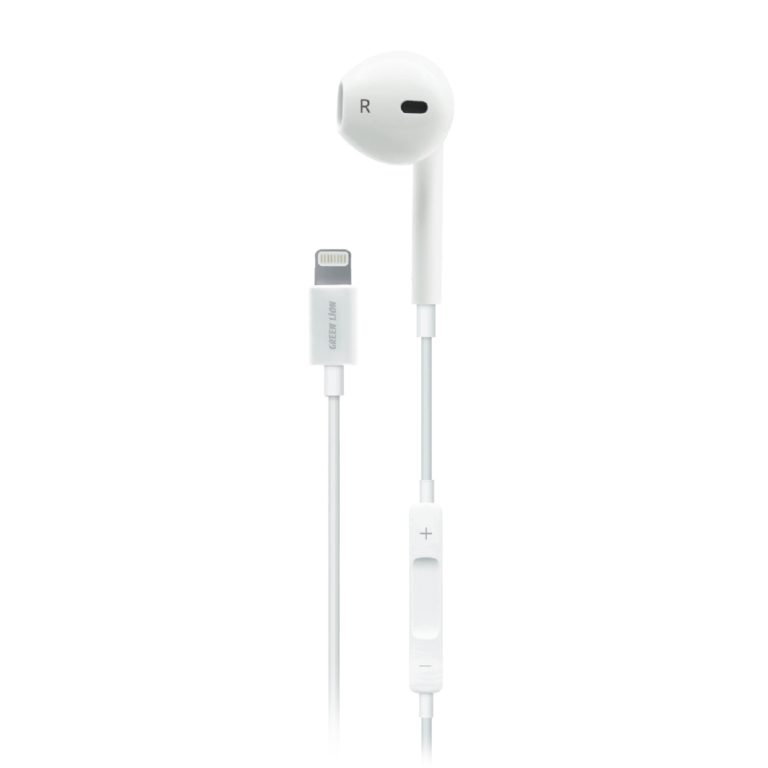هندزفری گرین با کانکتور لایتنینگ مدل GREEN Stereo