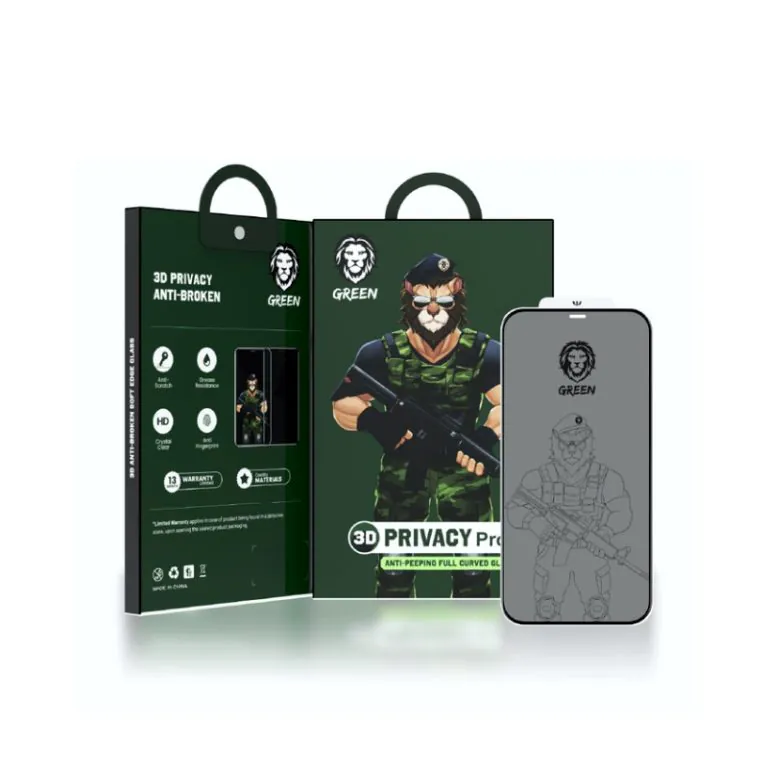 محافظ صفحه نمایش گرین مدل 3D Privacy مناسب گوشی iPhone11ProMax/XSMax