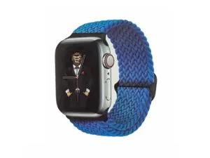 بند بافت قابل تنظیم گرین مدل Solo مناسب اپل واچ 42/44 میلی متری