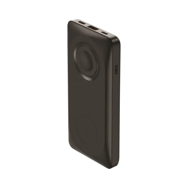 پاوربانک وایرلس چندکاره بازیک ظرفیت 10000 میلی آمپر ساعت