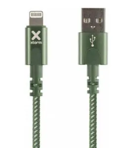 کابل تبدیل USB-A به لایتنینگ XTORM مدل Braided به طول 1 متر