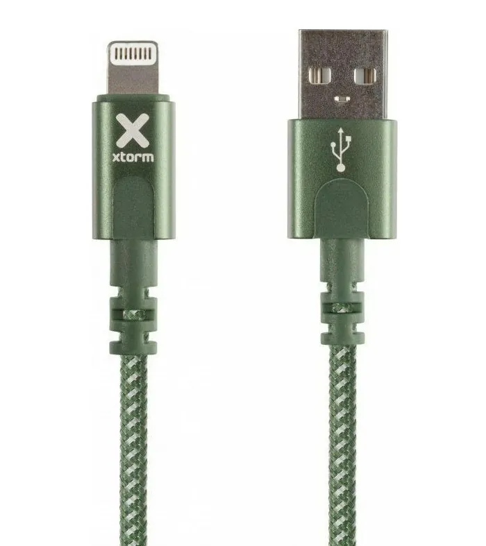 3 کابل تبدیل USB-A به لایتنینگ XTORM مدل Braided به طول 1 متر