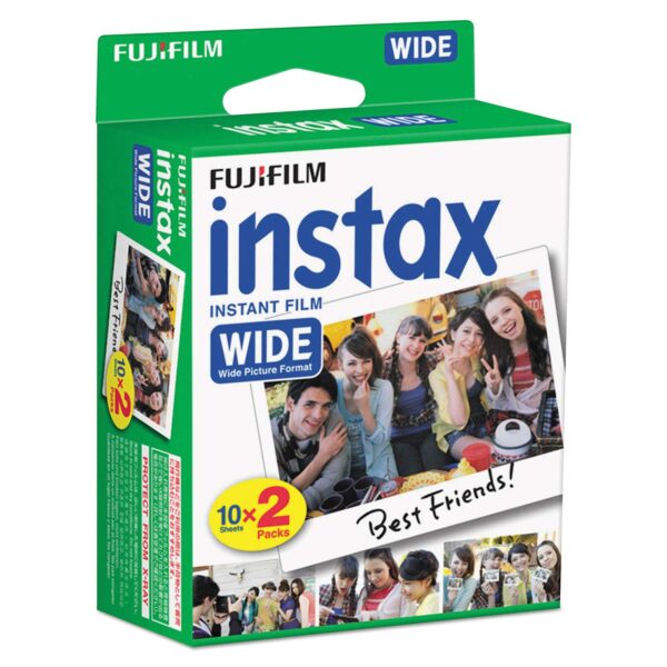 کاغذ عکس فوجی فیلم مدل Instax Instant Wide بسته 20 عددی
