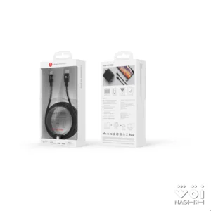 کابل USB-C به لایتنینگ آدام المنتس مدل Adam Elements PeAk II C300B به طول 3 متر