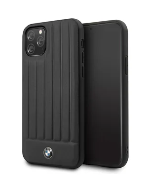 کاور چرمی CG Mobile مدل BMW طرح خطوط عمودی مناسب گوشی آیفون iPhone11Pro
