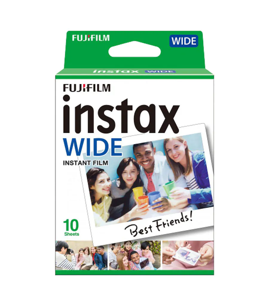 فیلم مخصوص دوربین فوجی فیلم مدل Instax Wide بسته 10 عددی فیلم مخصوص دوربین فوجی فیلم مدل Instax Wide بسته 10 عددی