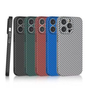 کاور فیبر کربن گرین مدل Carbon Plus Fiber مناسب گوشی آیفون iPhone13Pro