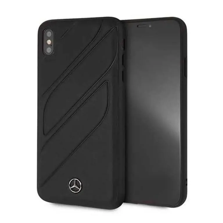 کاور چرمی CG Mobile مدل Mercedes-Benz Organic I مناسب گوشی iPhone X