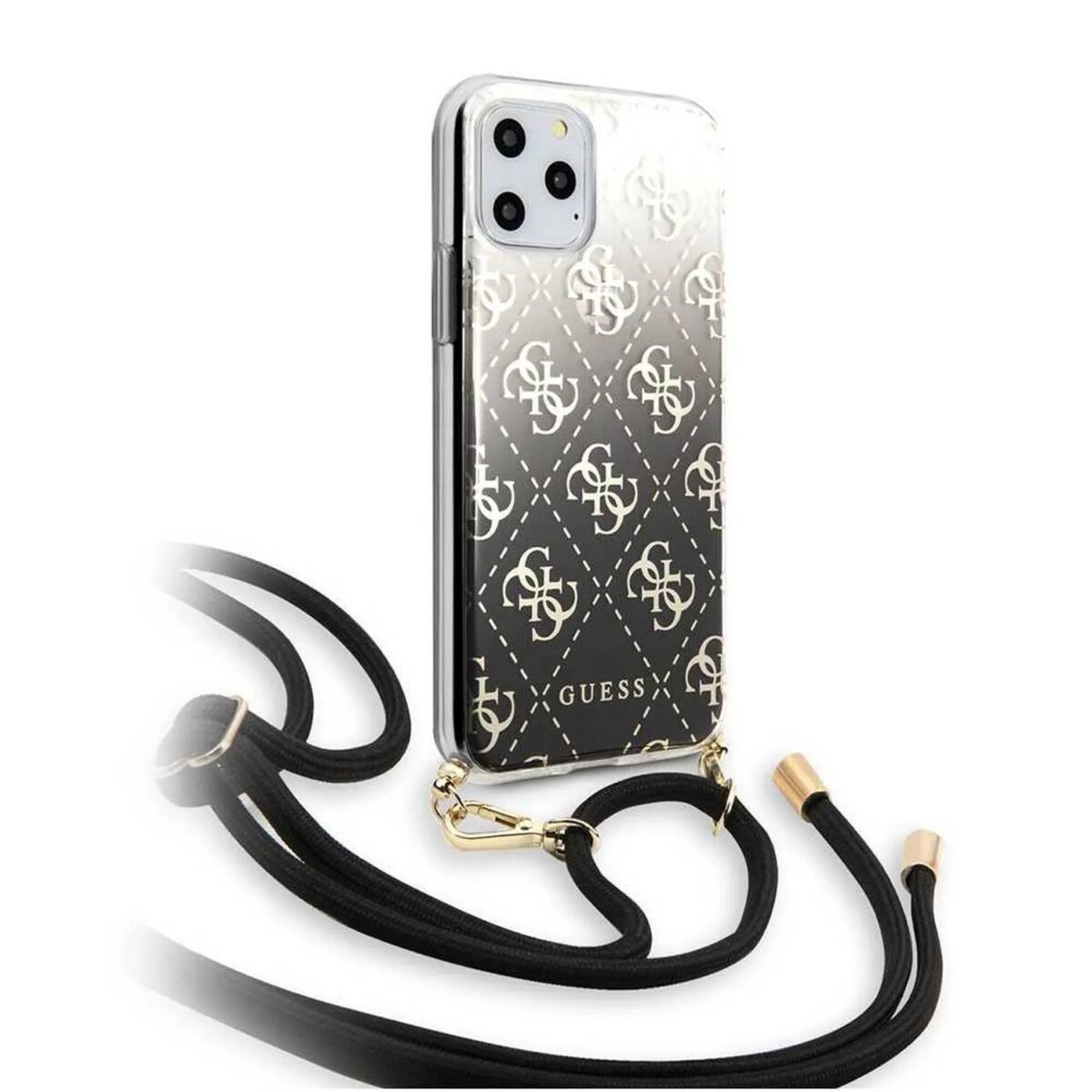 کاور سی جی کارل لاگرفلد مدل Saffiano Mono Metal Logo مناسب گوشی iPhone14ProMax