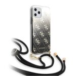 کاور سی جی کارل لاگرفلد مدل Saffiano Mono Metal Logo مناسب گوشی iPhone14ProMax