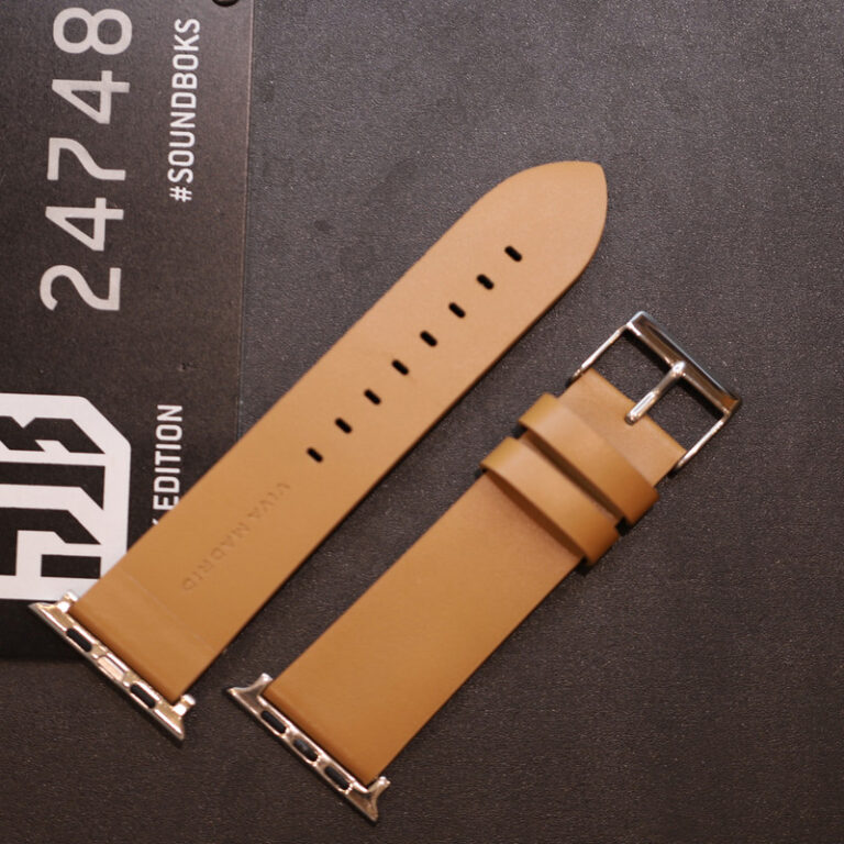 بند چرمی ویوا مادرید مدل Montre Duo مناسب اپل واچ 42/44/45 میلی متری