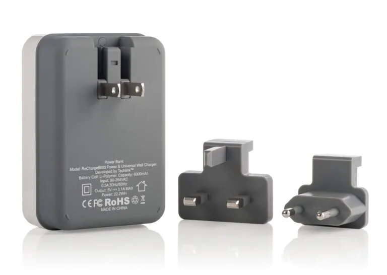 پاور بانک قابل حمل TECHLINK ReCharge با پورت لایتنینگ