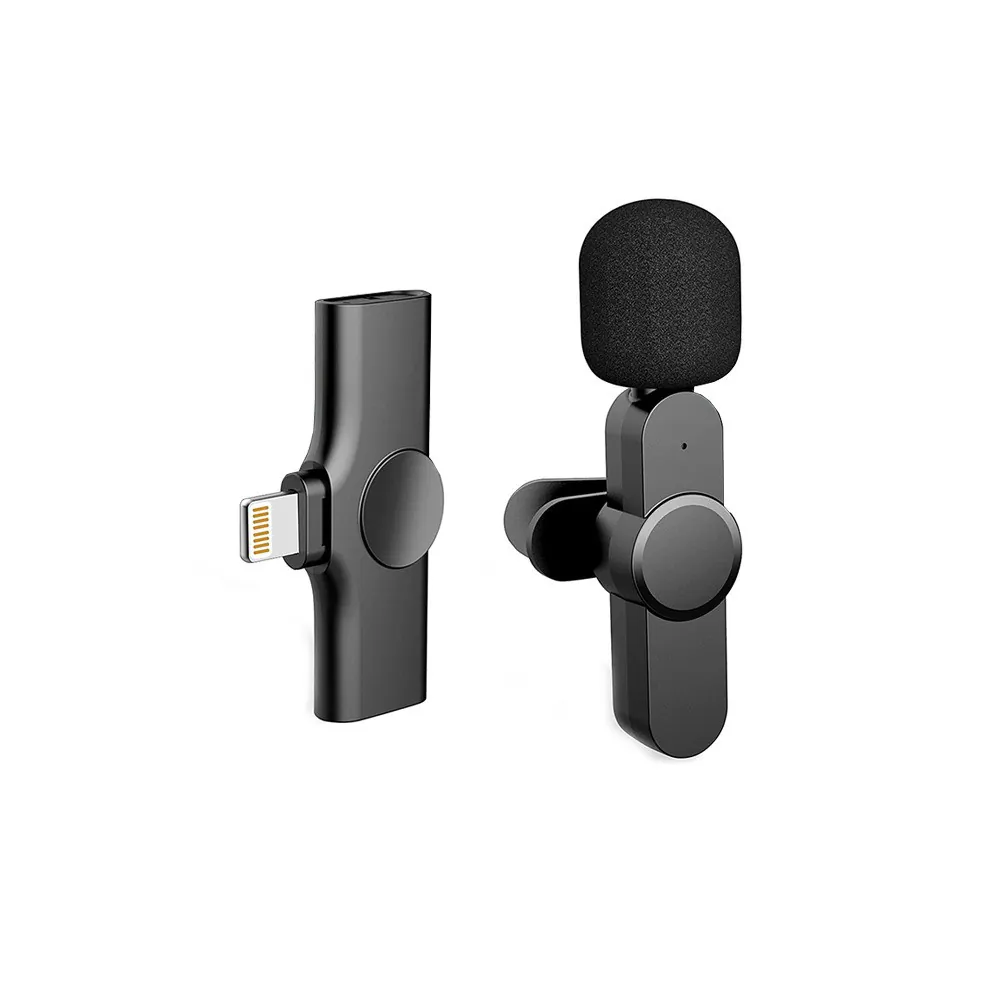 میکروفون بیسیم یقه ای گرین با رابط لایتنینگ میکروفون بیسیم یقه ای گرین با رابط لایتنینگ