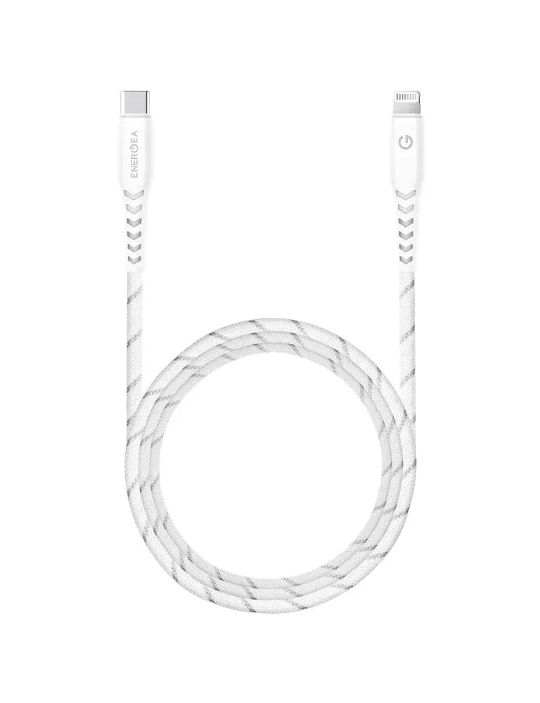 کابل تبدیل USB-C به Lightning انرجیا مدل NyloFlex به طول 1.5m