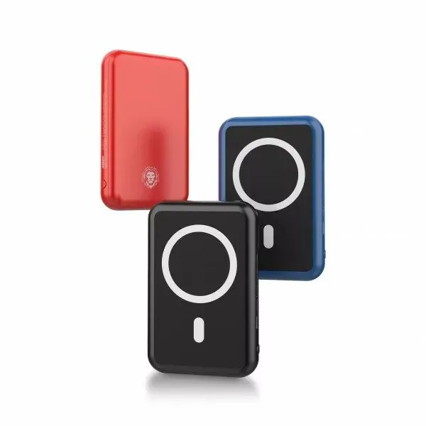 پاوربانک مغناطیسی گرین مدل Magnetic Suction ظرفیت 5000 میلی آمپر
