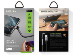 کابل تبدیل USB-A به لایتنینگ انرجیا مدل ALUTOUGH EDGE طول 1.5 متر