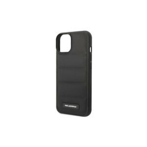 کاور سی جی کارل لاگرفلد مدل Nylon Quilted Puffy+Metal Logo مناسب گوشی iPhon14Plus
