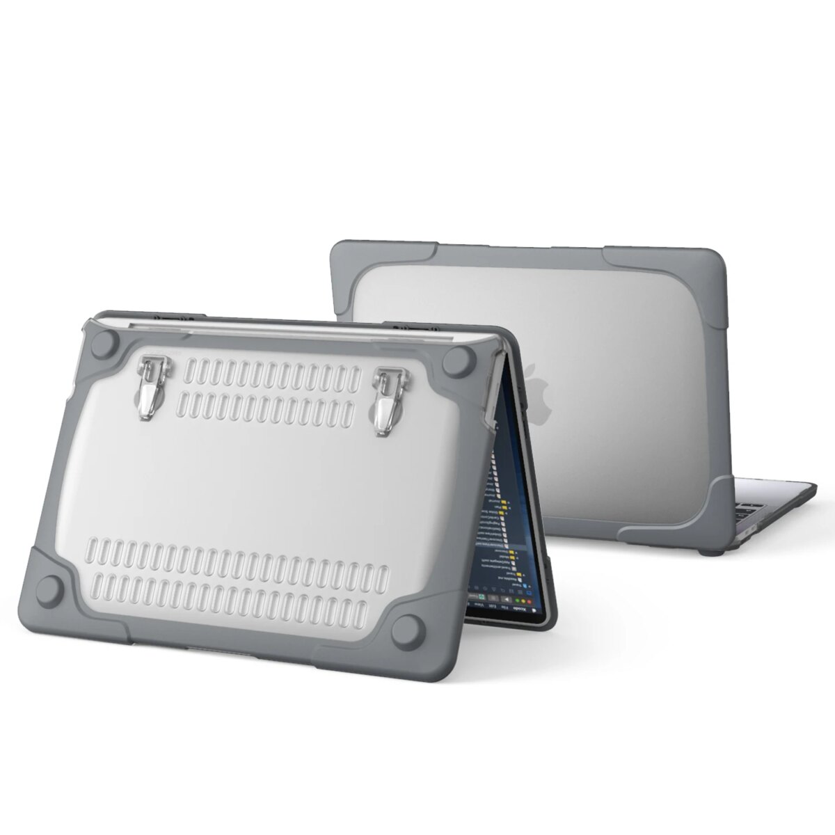 کاور ضد ضربه گرین مدل Shockproof مناسب مک بوک پرو 16 اینچ 2020 Macbook Pro 16